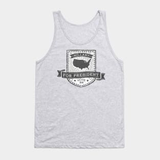 Vote Hillary for President 2016 Tank Top